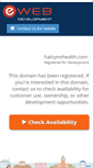 Mobile Screenshot of halcyonhealth.com